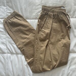 Khaki Joggers